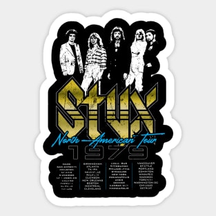 STYX North American Tour Sticker